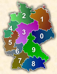 BRD-Plastische-Chirurgie PLZ-Map